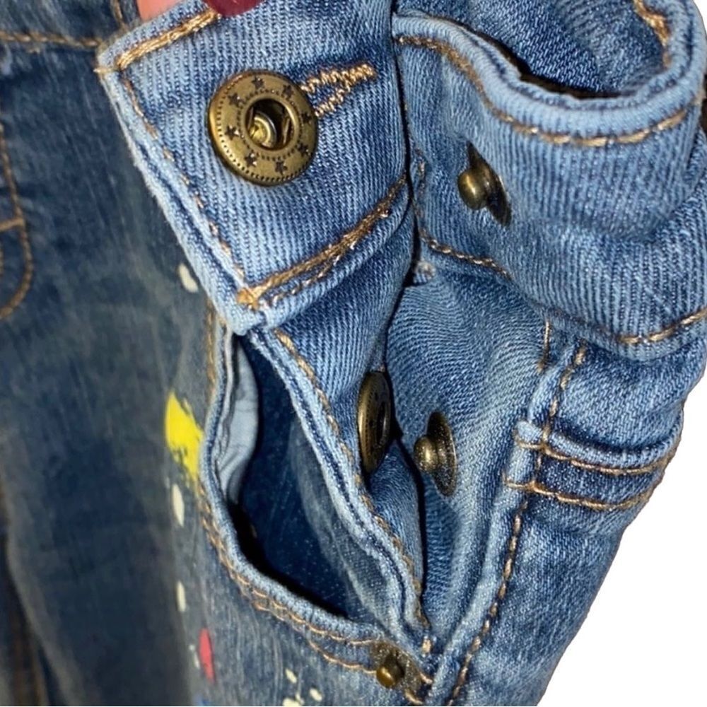 Cat & Jack Splatter Paint Overalls - Picture 5 of 10